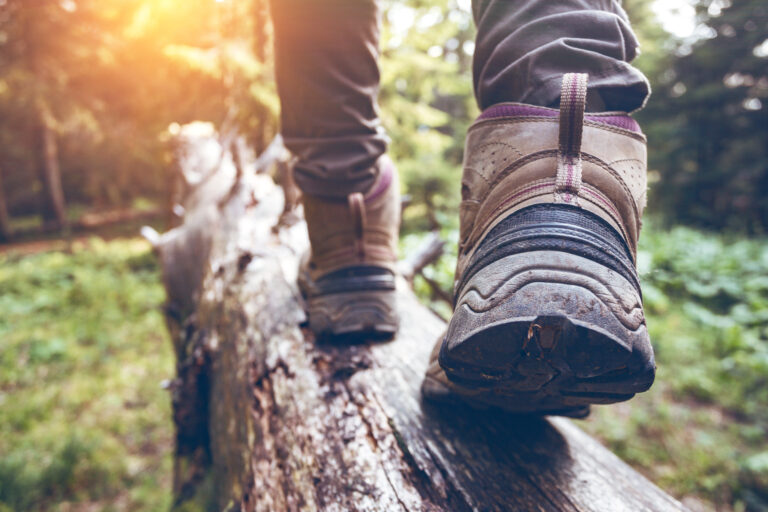 a hiking boots